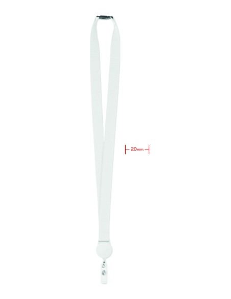 Lanyard con badge estraibile