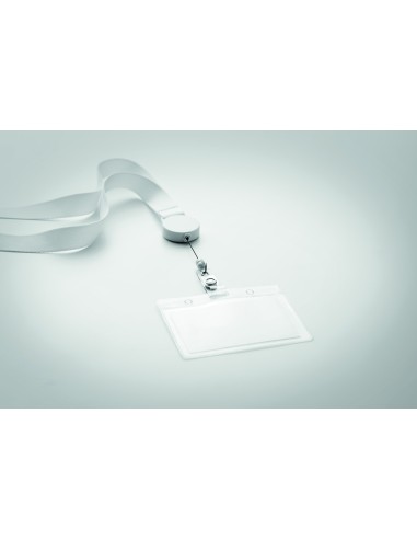 Lanyard con badge estraibile