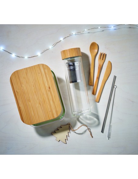 Portapranzo in bamboo