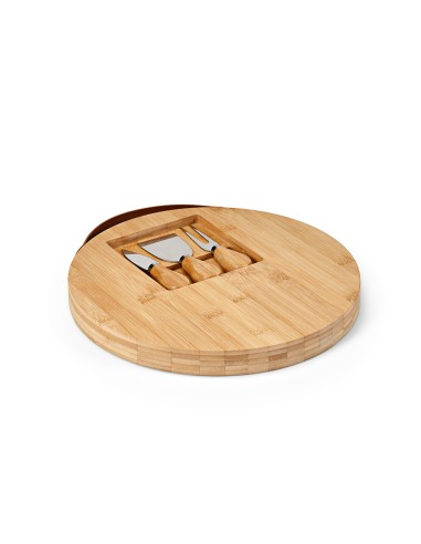 Tagliere Duchamp in Bambù con Utensili per Formaggio