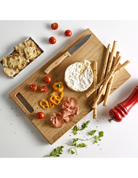 Tagliere Moore in Quercia con Manico Integrato
