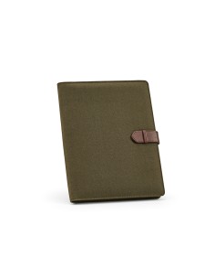 Cartella A4 Eliot in rCotton. 64 fogli FSC e chiusura rPU