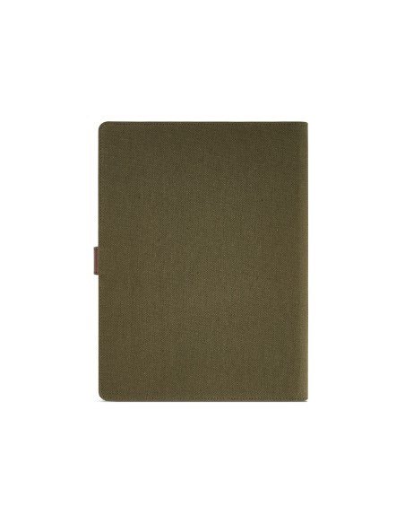 Cartella A4 Eliot in rCotton. 64 fogli FSC e chiusura rPU