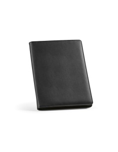 Cartella A4 Orwell in rPU. 64 fogli FSC e chiusura con zip