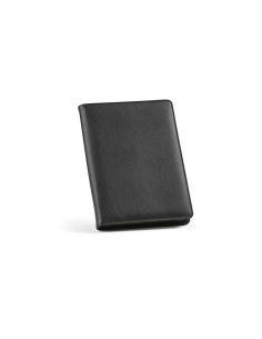 Cartella A5 Orwell in rPU. 64 fogli FSC e chiusura con zip