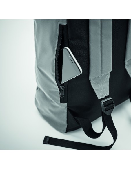 Zaino Rolltop riflettente