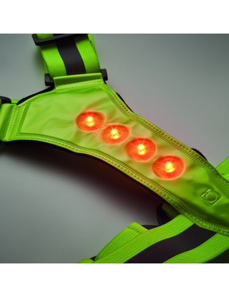 Cintura riflettente con LED