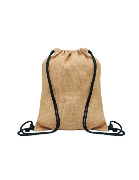 Borsa con coulisse in iuta