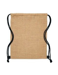 Borsa con coulisse in iuta