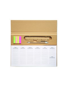 Agenda settimanale da tavolo