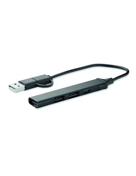 Hub USB a 4 porte 19 cm