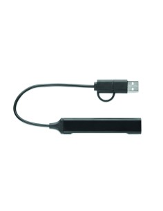 Hub USB a 4 porte 19 cm