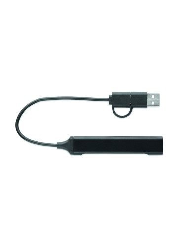 Hub USB a 4 porte 19 cm