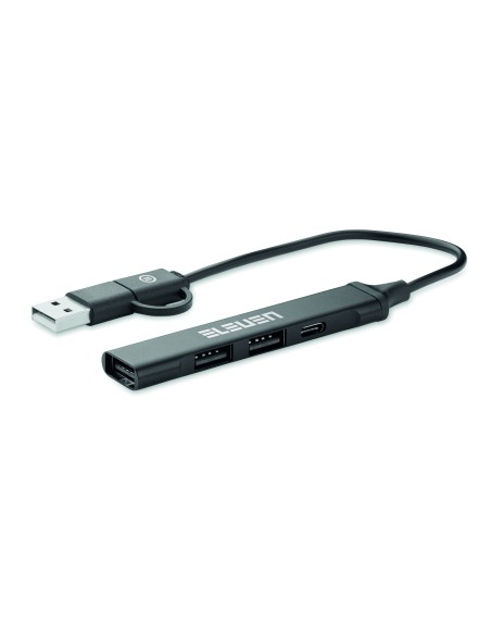 Hub USB a 4 porte 19 cm