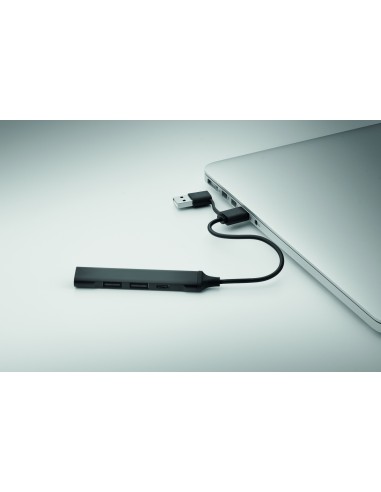 Hub USB a 4 porte 19 cm