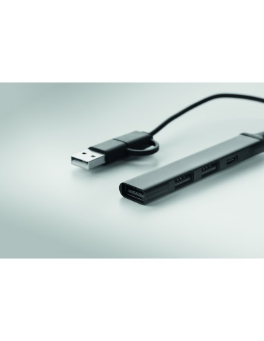 Hub USB a 4 porte 19 cm