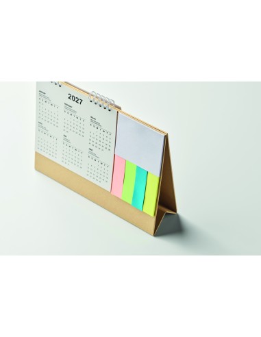Calendario da tavolo con memopad