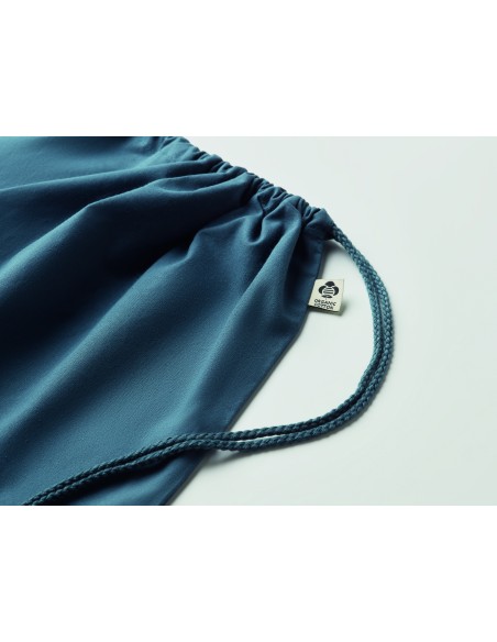 Borsa con coulisse in cotone organ