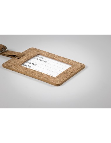 Etichetta bagagli in sughero