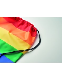 Sacca in RPET arcobaleno