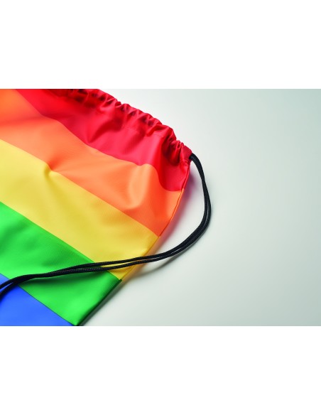 Sacca in RPET arcobaleno