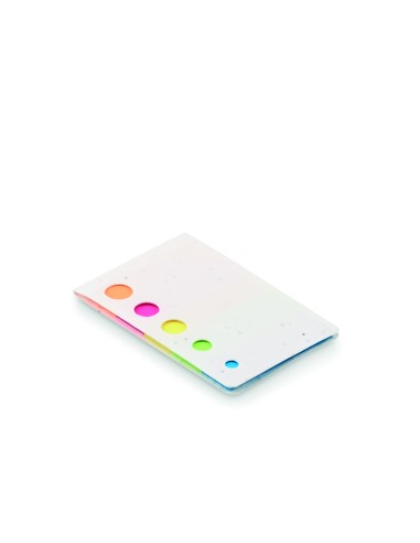 Segnapagina in carta con semi