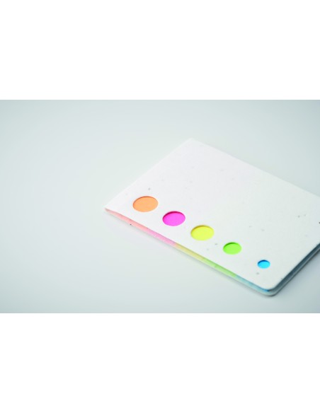 Segnapagina in carta con semi