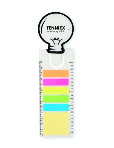 Segnalibro in carta con semi