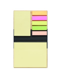 Set stick memo in bamboo