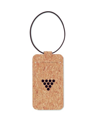 Etichetta bagagli in sughero