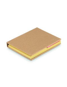 Set memo pad cartone riciclato