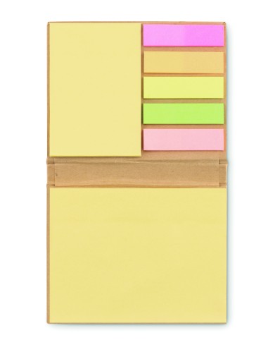 Set memo pad cartone riciclato