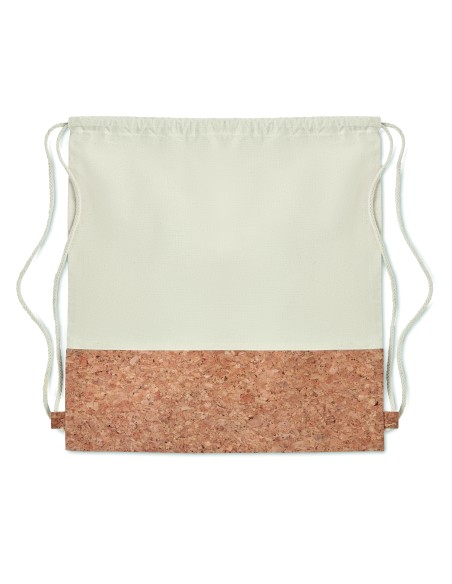 Sacca con dettagli in sughero