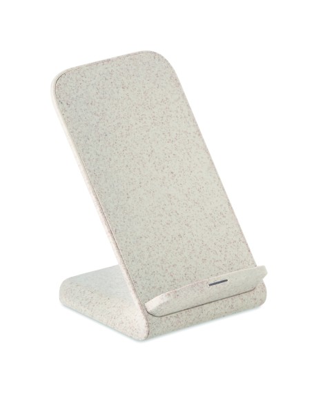 Caricatore wireless in paglia