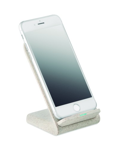 Caricatore wireless in paglia