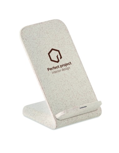 Caricatore wireless in paglia