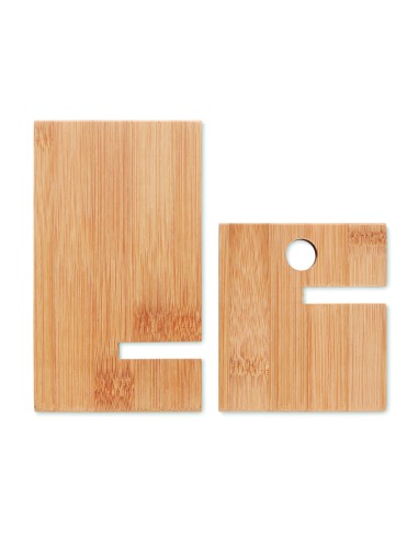 Portatelefono in bamboo