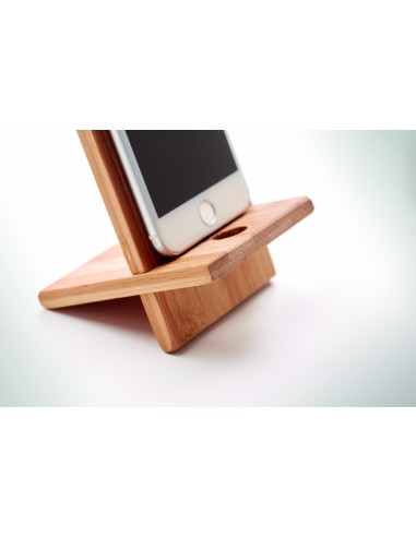 Portatelefono in bamboo