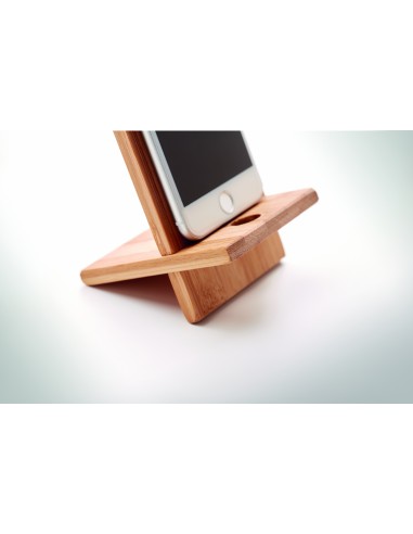 Portatelefono in bamboo