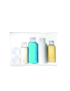 Set viaggio porta liquidi