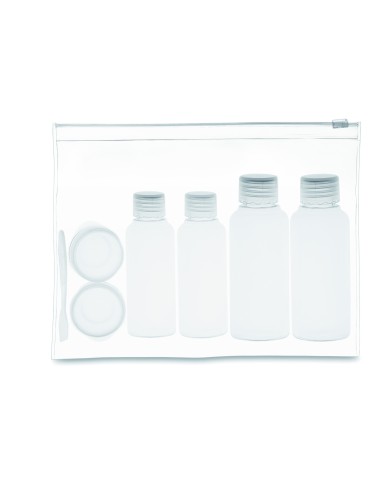 Set viaggio porta liquidi