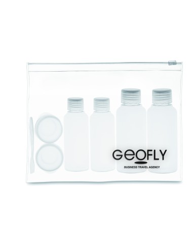 Set viaggio porta liquidi