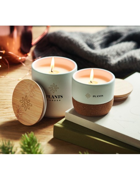 Candela in cera vegetale 80 gr