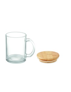 Tazza in vetro riciclato