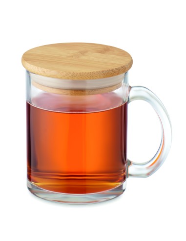 Tazza in vetro riciclato