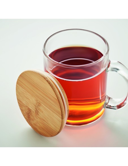 Tazza in vetro riciclato