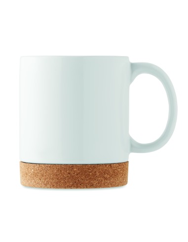 Tazza in ceramica e sughero