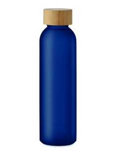 Bottiglia in vetro smerigliato