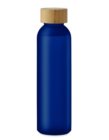 Bottiglia in vetro smerigliato