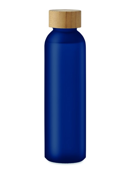 Bottiglia in vetro smerigliato